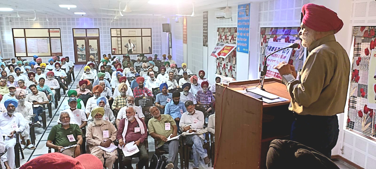 Struggle together to save the democratic movement from the attack of fascism is the need of the hour - Prof. Jagmohan Singh
